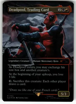 Deadpool, Trading Card (Rainbow Foil) M Secret Lair Drop Series 1753 NM MTG - Image 1