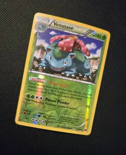 2012 Pokemon TCG - Dark Explorers Venusaur 3/108 Reverse Holo Base Rare - NM - Image 2