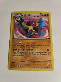 Pokemon TCG Archeops Dark Explorers 110/108 Holo Secret Rare - Image 1