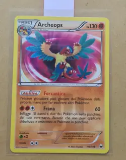 Pokemon TCG Archeops 110/108 Secret Rare NM ITA - Image 1