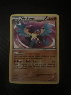 Pokemon Secret Rare Archeops Dark Explorers 110/108 - Image 1
