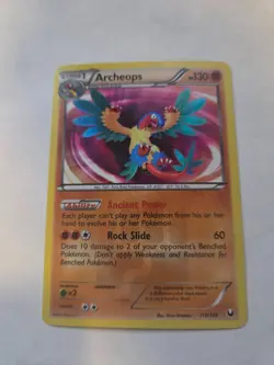 Pokemon TCG English Archeops 110/108 Dark Explorers Holo - Image 1