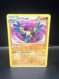 Pokemon TCG Archeops Dark Explorers 110/108 Holo Secret Rare - Image 1