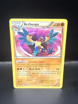Pokemon TCG Archeops Dark Explorers 110/108 Holo Secret Rare - Image 3