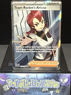 Pokemon Card Team Rocket's Ariana 224/182 Destined Rivals Ultra Rare NM - Image 1