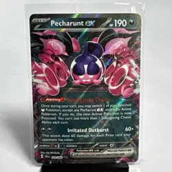 Pecharunt ex - 039/064 Double Rare Shrouded Fable Pokemon TCG NM-MT Card - Image 1