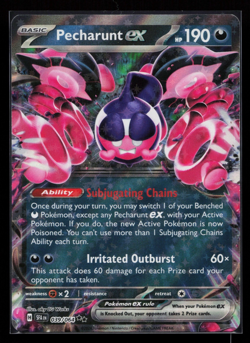 Pecharunt EX 039/064 - S&V Shrouded Fable - Double Rare - Pokemon TCG Card NM - Image 1