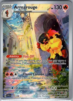 Armarouge 203/198 SV01: Scarlet & Violet Base Set - Pokemon Card - NM - Image 1