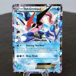 Ash-Greninja EX XY133 Blackstar Promo Pokemon TCG 2016 Holo Full Art NM ⭐ - Image 1