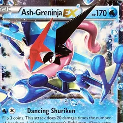 Ash-Greninja EX XY133 Blackstar Promo Pokemon TCG 2016 Holo Full Art NM ⭐ - Image 2