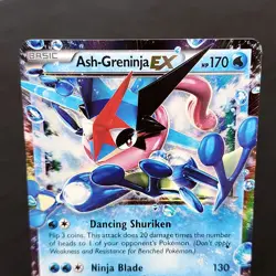 Ash-Greninja EX XY133 Blackstar Promo Pokemon TCG 2016 Holo Full Art NM ⭐ - Image 3