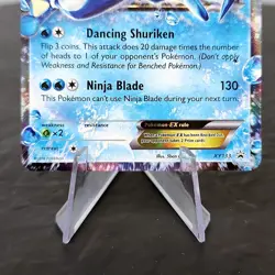 Ash-Greninja EX XY133 Blackstar Promo Pokemon TCG 2016 Holo Full Art NM ⭐ - Image 4
