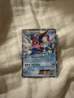 Pokemon TCG Ash-Greninja EX XY133 Blackstar Promo Nm - Image 1