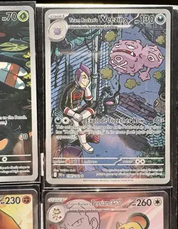 Pokemon TCG Destined Rivals Ultra Rare And Illustration Rare 4 Card Lot - Image 3