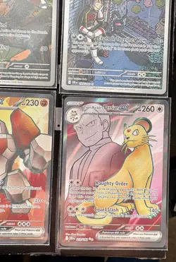 Pokemon TCG Destined Rivals Ultra Rare And Illustration Rare 4 Card Lot - Image 5