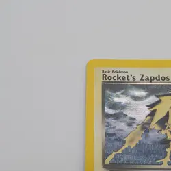 Pokemon Rocket's Zapdos Holo 15/132 Gym Challenge Unlimited - LP TCG - Image 2