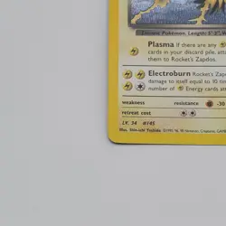 Pokemon Rocket's Zapdos Holo 15/132 Gym Challenge Unlimited - LP TCG - Image 5