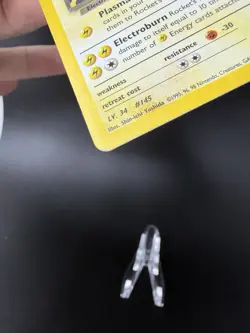 Pokemon TCG Rocket's Zapdos 15/132 Gym Challenge Holo LP - Image 2