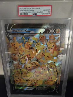 PSA 10 Pikachu V-UNION Jumbo Cards Holo - Image 1