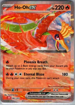 Ho-oh ex 007/034 Trading Card Game Classic - Pokemon Card - NM - Image 1