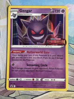 Gengar - SWSH241 - Sword & Shield - Pre Release Promo - Pokemon Card - Image 1