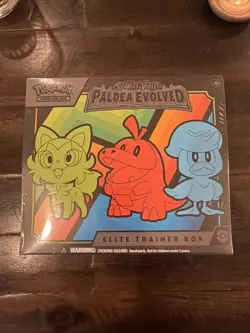 Paldea Evolved Elite Trainer Box Etb Scarlet & Violet Pokemon TCG **SEALED/NEW** - Image 1