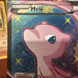 Pokemon - Mew EX Radiant HOLO FULL ART RC24/RC25 - Legendary Treasures 2013 - Image 2