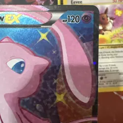 Pokemon - Mew EX Radiant HOLO FULL ART RC24/RC25 - Legendary Treasures 2013 - Image 3