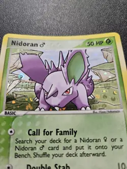 Pokemon FireRed LeafGreen Nidoran Reverse Holo 71/112 NEAR MINT - Image 2