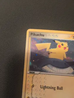 Pokemon TCG Pikachu 12/17 Pop Series 5 Holo Upside-down Back - Image 2