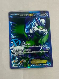 Pokemon Tornadus EX Full Art Team Plasma Plasma Freeze 114/116 - Image 1