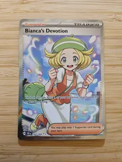 Biancas Devotion 197/162 Temporal Forces (TEF) NM Full Art Pokemon Card - Image 1