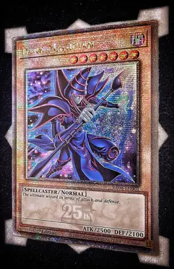 Dark Magician RA04-EN001 Quarter Century Rare 1st Edition Yugioh - Image 1
