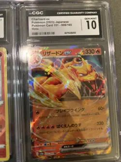 CGC 10 Pristine Pokemon Lot $320 Value $20 Start! Charizard Zekrom Lot - Image 2