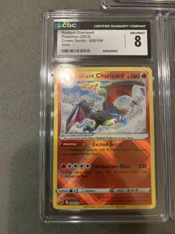 CGC 10 Pristine Pokemon Lot $320 Value $20 Start! Charizard Zekrom Lot - Image 3