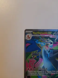 Pokemon TCG Mega Charizard X EX 109/094 Full Art Ultra Rare Phantasmal Flames - Image 5