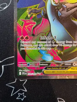 Mega Charizard X EX 109/094 Pokemon TCG Phantasmal Flames Ultra Rare English - Image 3