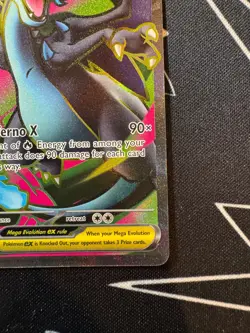 Mega Charizard X EX 109/094 Pokemon TCG Phantasmal Flames Ultra Rare English - Image 4