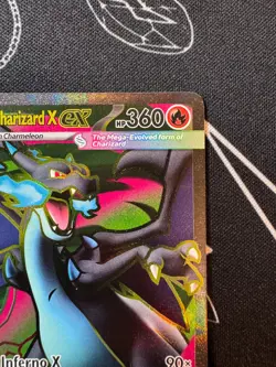Mega Charizard X EX 109/094 Pokemon TCG Phantasmal Flames Ultra Rare English - Image 5
