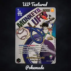 Proxy 2025 ONE PIECE PROMOS DODGERS X ONE PIECE NIGHT #010 MONKEY D. LUFFY - Image 1