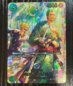 Roronoa Zoro PRB02-006 SP EGGHEAD CRISIS EB04 ONE PIECE Card Japanese 2026 NM - Image 3