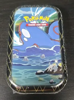 Pokemon TCG - Shining Fates Mini Tin (Kyogre Art) - 2 Packs Inside! New, Sealed - Image 1