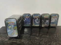 🔥Pokemon TCG Shining Fates Mini Tins 8 tins Factory Sealed Full Art Set🔥 - Image 1