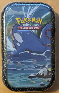 2021 Pokemon TCG: Shining Fates Mini Tin (Kyogre) Factory Sealed - Image 1