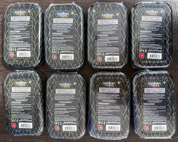 Lot of 8 Pokemon TCG Shining Fates Mini Tins - New & Factory Sealed - Image 2
