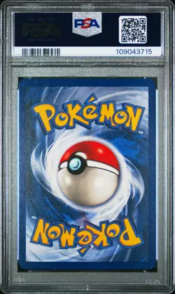 PSA 8 NM-MINT Pokemon TCG Squirtle 063/102 Base Set Vintage WOTC Slab - Image 2