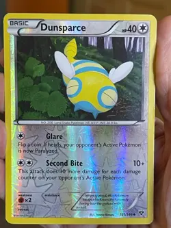 POKEMON DUNSPARCE 101/146 UNCOMMON REVERSE HOLOFOIL XY BASE MP CARD - Image 1