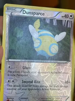 POKEMON DUNSPARCE 101/146 UNCOMMON REVERSE HOLOFOIL XY BASE MP CARD - Image 3