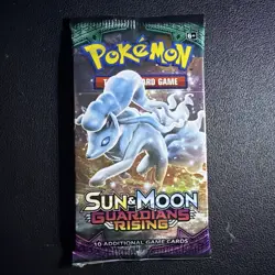 Pokemon TCG Sun and Moon Guardians Rising Sleeved Booster Pack New and Sealed - Image 1