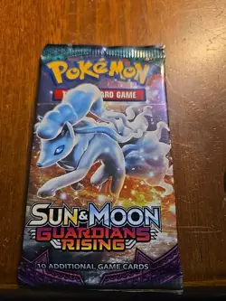 Pokemon TCG Sun and Moon Guardians Rising Booster Pack New & Sealed - Image 1